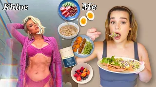 I tried KHLOE KARDASHIAN's Diet and Workouts (EXTREME)