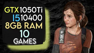 GTX 1050 Ti + I5 10400 & 8GB Ram | 10 Popular Games Tested !