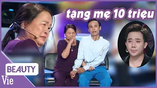 Trấn Thành xúc động tặng 10 TRIỆU tri ân người mẹ vĩ đại hiến tạng con cứu 5 mạng người