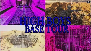 HIGH BOYS CINEMATIC BASE TOUR - SCORCHED EARTH CHURCH CAVE - ARK PS5