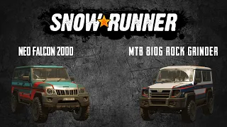 SnowRunner Обзор MTB 8106 Rock Grinder и Neo Falcon 2000
