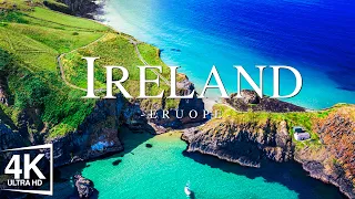 Ireland Nature Relaxing Movie 4K - Relaxing Piano Music - Travel Nature