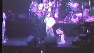 Genesis - Girl runs on stage during Invisible Touch in NYC 1986