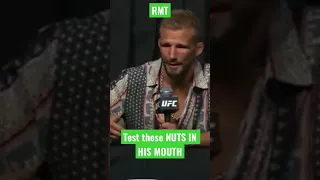 Tj Dillashaw: TEST THESE NUTS IN HIS MOUTH Aljamain Sterling Roast