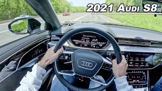 2021 Audi S8 - Driving Batman's Limo by Ai Design (POV Binaural Audio)