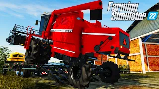 TRANSPORTANDO AS NOVAS COLHEITADEIRAS ATÉ A FAZENDA - Farming Simulator 22 - Agro Norte - 04