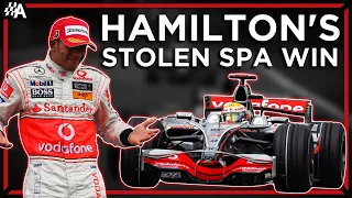 How the FIA Robbed Hamilton's 2008 Belgian GP Win