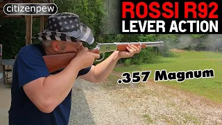 Rossi R92 Lever Action - 357 Mag/38 Special - First Range Test