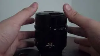 UNBOXING - Panasonic LUMIX G LEICA DG Nocticron 42.5mm F1.2