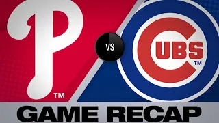 5/22/19: Cubs hit 3 homers in win over Phillies