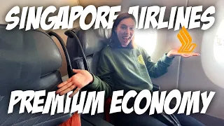 Flying Singapore Airlines Premium Economy Singapore to Christchurch ✈️