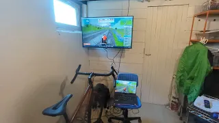 Setting up Zwift to use a big screen TV