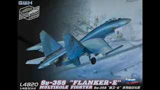 Su-35S "Flanker-E" , 1/48 scale Jet Model, from Great Wall Hobby