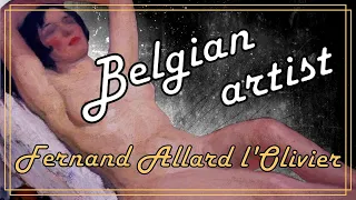 European-African art from the colonial era by Belgian artist Fernand Allard L'Olivier