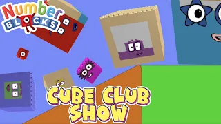 Numberblocks Cube Club Show ｜1 to 1000 ｜Algodoo