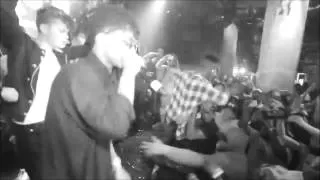 ilovemakonnen get beat up while performing "Tuesday" on a Tuesday