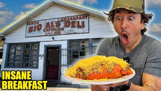 Eating At The Most UNUSUAL Restaurant… *BREAKFAST* (THEY LIVE HERE)