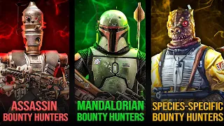 EVERY SINGLE Bounty Hunter Type / Faction in Star Wars Explained!