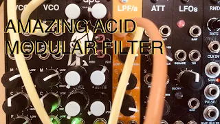 MRG synths LPF/a: one of the best acid modular filter out there!