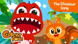 The Dinosaur Song | Giant friends | Jungles | CricketPang Songs for Kids