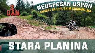 Moto tura po Srbiji - 3.dan i avanturistički uspon na Staru Planinu