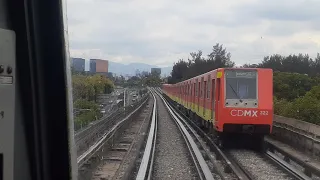 Cab Ride linea 9 - de Tacubaya a Pantitlán - Metro CDMX 🚇❤