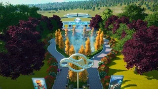 Planet Coaster Entrance Build Time Lapse