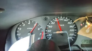 Nissan Almera n16 sr20ve + Turbo 400HP 0-180 km/h acceleration