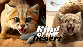 The Sand Cat: King of Desert - Ferocious Hunter - Master Disguise