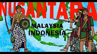 Indonesia Malaysia History of Nusantara explained in 9 minutes