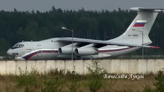 Ил-76МД RA-78850 посадка