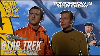 The Worst Time Travel Episode? Tomorrow Is Yesterday - Star Trek Season 1 Episode 19 - TrekHammer