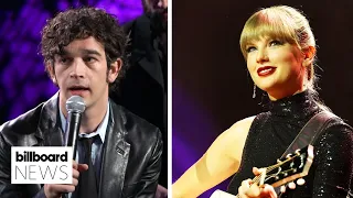 Matty Healy Says the 1975 Were Almost Featured On Taylor Swift’s ‘Midnights’ | Billboard News