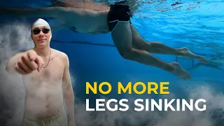 Perfect Flutter Kick. Avoid These Kicking Mistakes In Swimming.