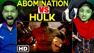 MARVEL HULK VS. ABOMINATION FIGHT SCENE | REACTION MR AND MRS BANIYA