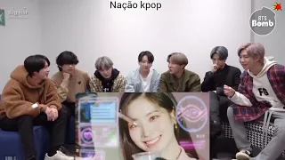 BTS reacting to TWICE 'scientist' [MV]