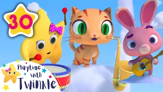 Play Musical Instruments with Twinkle and Friends! | Kids Songs & Nursery Rhymes | Little Baby Bum