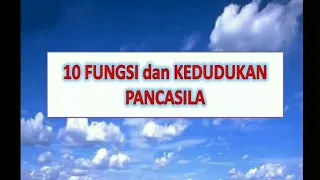 FUNGSI DAN KEDUDUKAN PANCASILA || MATERI TWK || Pilar Negara