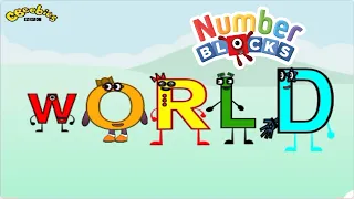 NumberBlocks Intro Song But WORLD Spelling Blocks , NumberWORLD  Alphabet Song , NmberBlocks ABCs