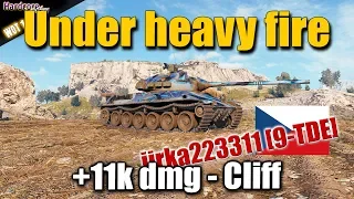 TVP T 50/51, Under heavy fire, +11k dmg, Cliff, WORLD OF TANKS