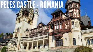 Breathtaking way to Peles Castle, Sinaia, Romania #PelesCastle #Transylvania #Romania #Castle
