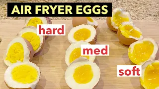 HOW TO COOK HARDBOILED EGGS IN NINJA AIR FRYER | 300 DEGREES