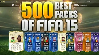 PELE IN A PACK !! TOP 500 BEST PACKS OF FIFA 15 - BEST FIFA 15 PACK OPENING REACTIONS IN THE WORLD !