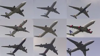 16/05/02 成田国際空港（成田空港） 離陸シーン Take off Scene of Various Airliners at Narita Int'l Airport, RJAA