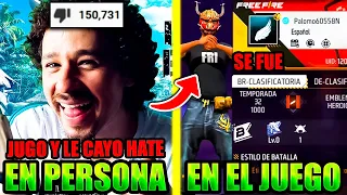 BUSCANDO ID DE YOUTUBERS FAMOSOS QUE ALGUN DIA JUGARON FREE FIRE!!! *LE CAYO HATE*