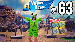 64 Elimination Solo vs Squads Billie Eilish WINS Full Gameplay (NEW FORTNITE CHAPTER 5 SEASON 2)!