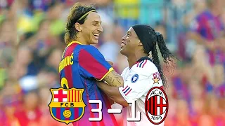 Barcelona 1 (3) - (1) 1 AC Milán ● Joan Gamper Trophy 2010 | Extended Highlights & Goals