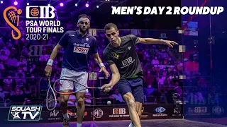 Squash: CIB PSA World Tour Finals 2020-21 - Men's Day 2 RoundUp