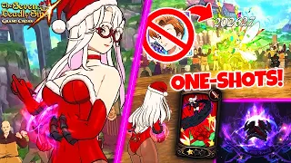 HOLY RELIC CHRISTMAS LILLIA IS BROKEN!!!!! SHOCKING PVP SHOWCASE! | Seven Deadly Sins: Grand Cross