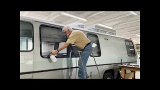 GMC Motorhome - Late Style Window Rubber Install